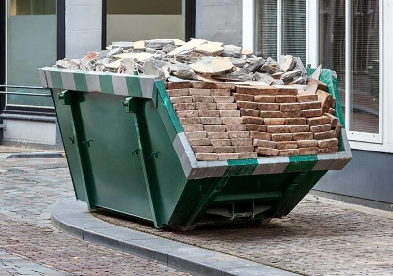 Construction waste management visual